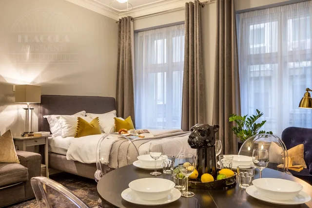 شقة ديلوكس بسريرين مزدوجين، Fragola Apartments Old Town 1/6