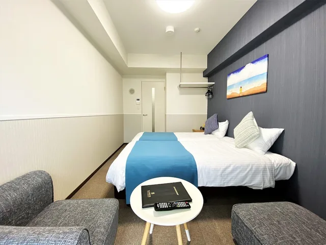 غرفة رومانسية بسريرين منفصلين بإطلالة على النهر، Randor Hotel Fukuoka 2/4