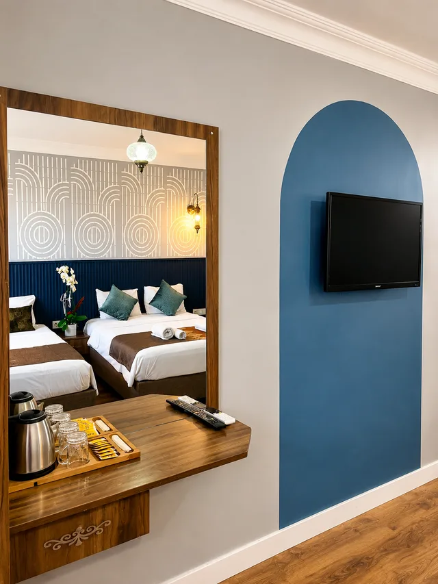 غرفة اقتصادية بسرير مزدوج، De Maree Hotel 5/10