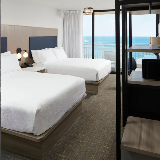 Room, 2 Queen Beds, Ocean Front, Balcony، Four Points By Sheraton Virginia Beach Oceanfront 9/12