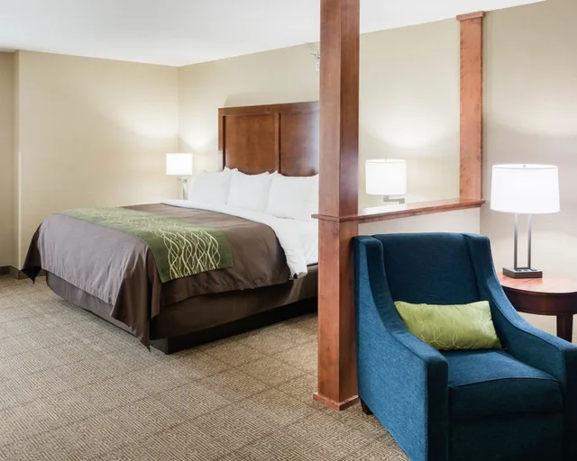 Suite, King Bed, Sofa, Xl، Comfort Inn & Suites West - Medical Center 3/10