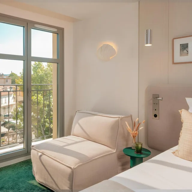 غرفة بسرير مزدوج، Hotel Saint Christophe Aix en Provence Centre Ville by Germain Collection 3/10