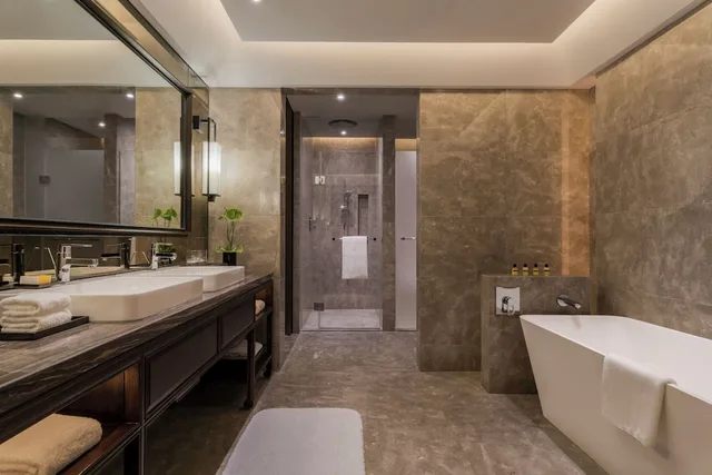 غرفة ديلوكس عائلية بسرير كينج وسرير فردي، Hyatt Regency Xi An 4/4