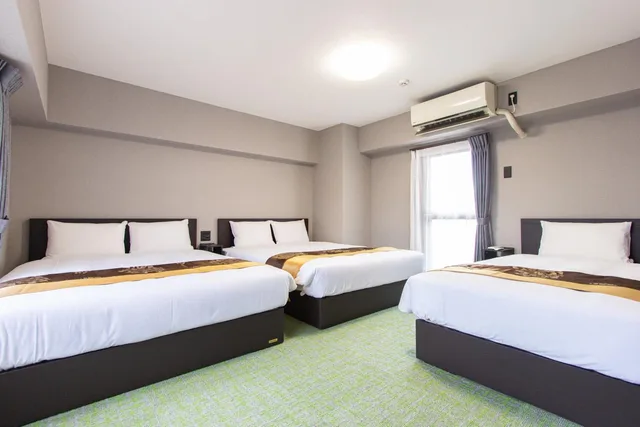 جناح عائلي بسريرين منفصلين وسريرين مزدوجين، The Lang Hotel Fukuoka 1/1
