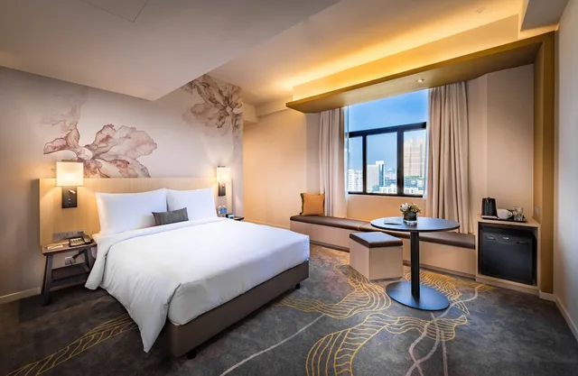 غرفة بسرير كوين بإطلالة على المدينة، HILTON GARDEN INN KUALA LUMPUR JALAN TUANKU ABDUL RAHMAN NORTH 11/16