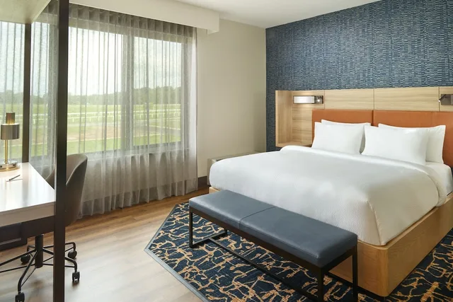 جناح بسرير كينج مع أريكة، SpringHill Suites Franklin Mint 1/4