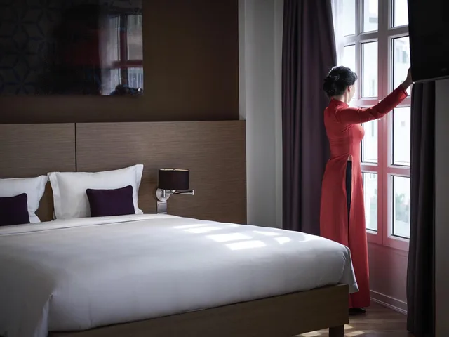غرفة كلاسيكية بسرير كوين بإطلالة على المدينة، Mercure Hanoi La Gare Hotel 7/10