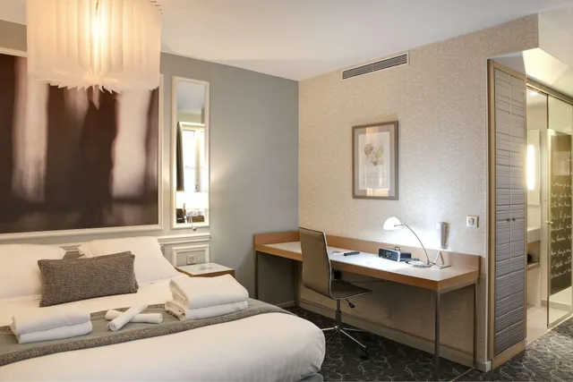 غرفة سوبيريور بسرير كوين، Hotel Litteraire Le Swann, Bw Premier Collection 3/4