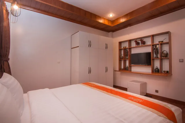 جناح عائلي بسرير كينج وسريرين منفصلين بغرفتي نوم، Bb Angkor Residence 5/10