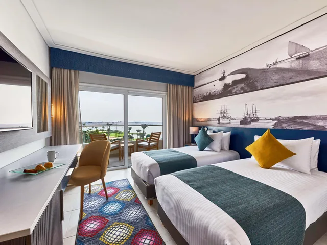 Room, Twin Beds, Lake View, Mercure Ismailia Forsan Island Hotel 2/6