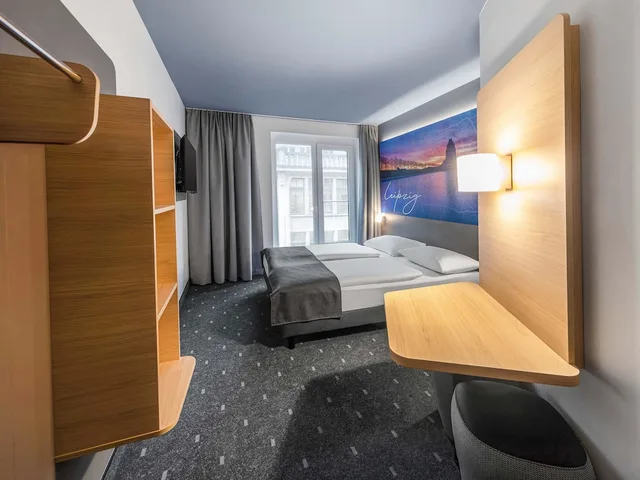 غرفة بسرير مزدوج، B&B Hotel Leipzig-City 5/6