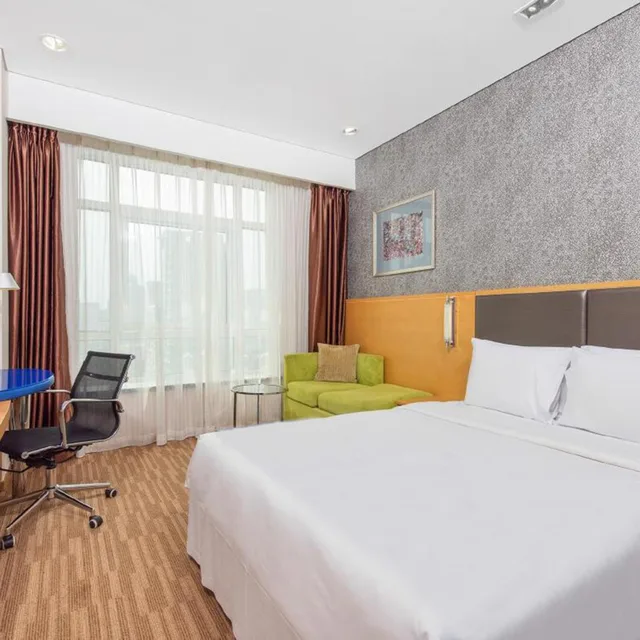 غرفة بسرير كينج وسرير كوين لذوي الإعاقة، Holiday Inn Express Beijing Dongzhimen 3/7