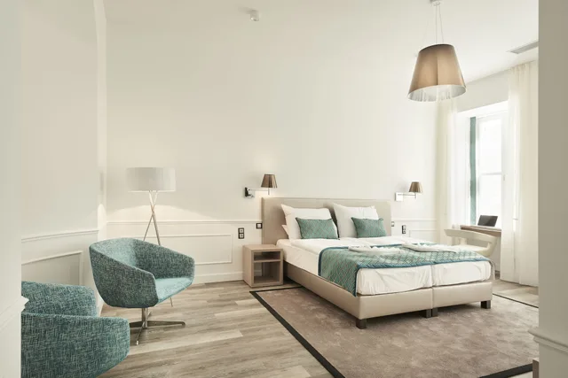 غرفة تنفيذية بسرير كينج، Boutique Residence Budapest 4/8