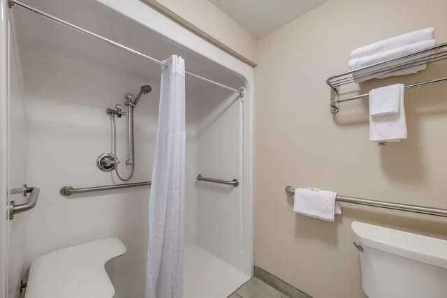 جناح بسرير كينج مع أريكة لذوي الإعاقة، Quality Inn & Suites Ardmore 3/3
