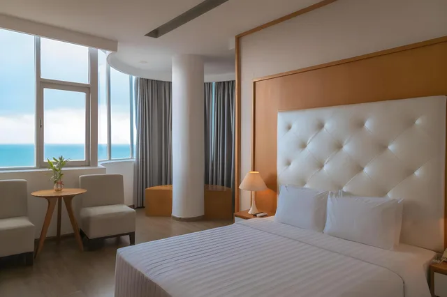 غرفة ديلوكس بسرير مزدوج أو سريرين منفصلين بإطلالة على البحر، Sammy Hotel Vung Tau 5/5