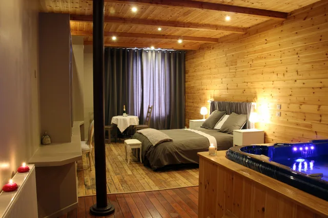 غرفة بسرير مزدوج، La Font Vineuse Hotel Spa 1/2