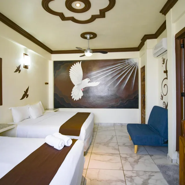 غرفة بسريرين منفصلين، Hotel Diamante 1/10