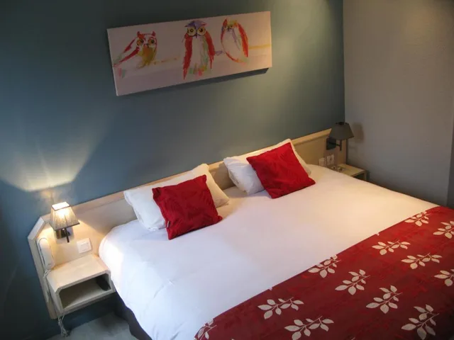 غرفة قياسية بسرير مزدوج، Greet Hotel Massieux Lyon Nord 4/6