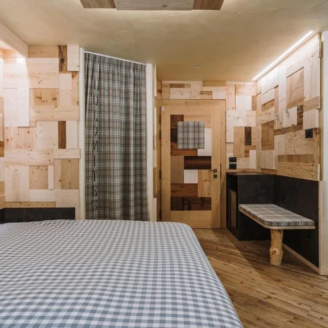 جناح بإطلالة على الجبل، HOTEL CHALET PINETA 3/10