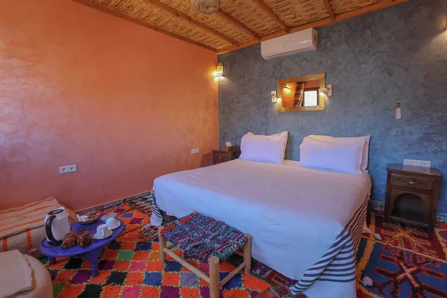 غرفة بانورامية بسرير مزدوج أو سريرين منفصلين بإطلالة على الجبل بغرفة نوم واحدة، RIAD ATLAS PRESTIGE 6/10