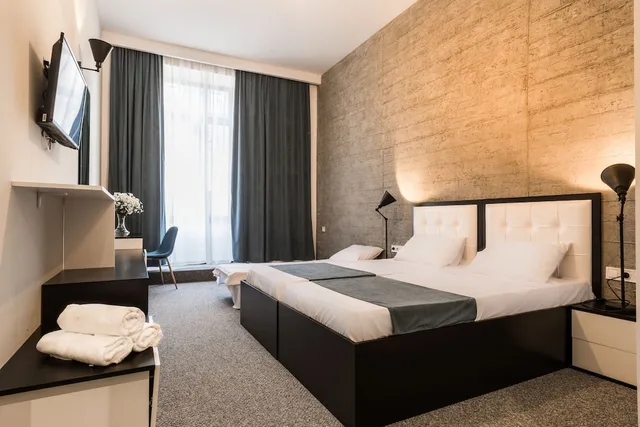 غرفة ديلوكس بسريرين منفصلين، Hotel Tbilisi Times 1/4