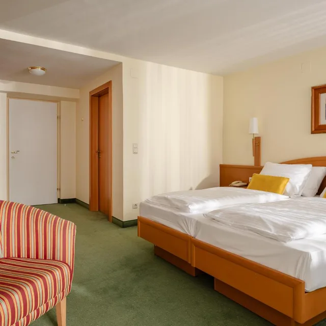 غرفة بسرير مزدوج، Johannesbad Hotel Palace 2/10