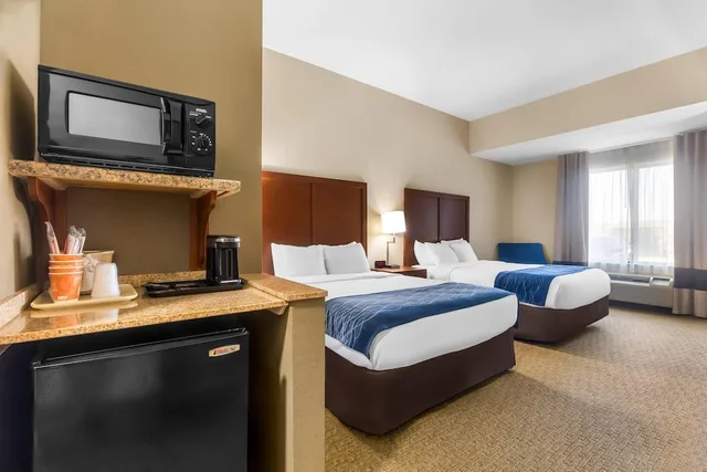غرفة بسريرين كوين لذوي الإعاقة، Comfort Inn and Suites Sikeston I-55 7/8
