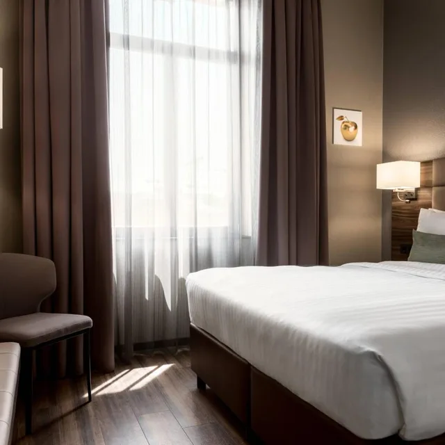 غرفة قياسية بسرير كوين، Ac Hotel Mainz 1/4