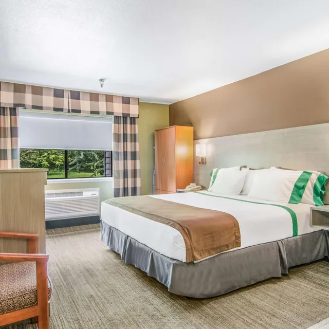 جناح بسرير كينج بجاكوزي، Guesthouse Poulsbo 3/5