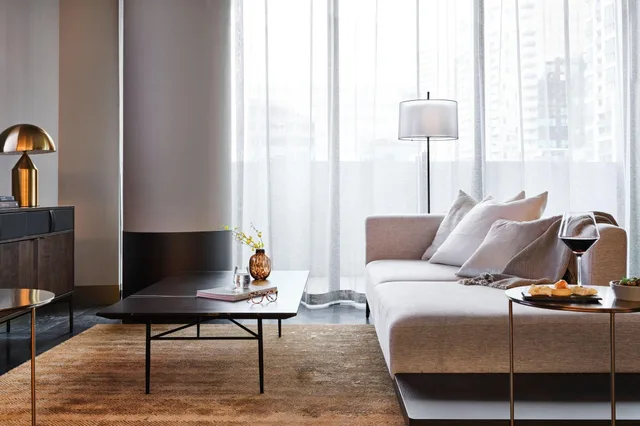 غرفة كلوب بسرير مزدوج، Melbourne Marriott Hotel Docklands 6/10