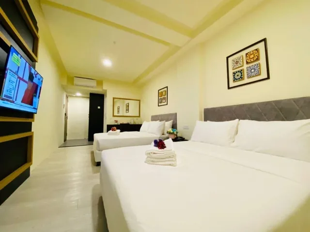 غرفة ديلوكس رباعية بسريرين كوين، Bishop Hotel Penang 2/10