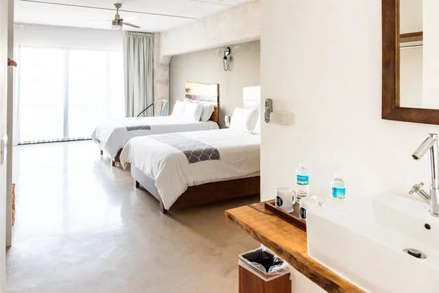 غرفة قياسية بسرير مزدوج، Sunday Hotel 52 at Playa del Carmen 5/6