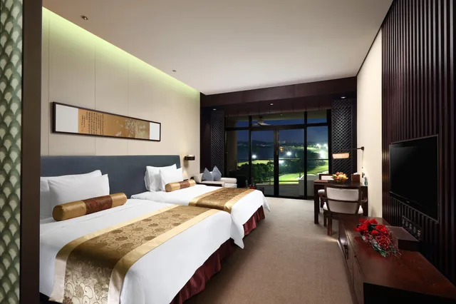 غرفة ديلوكس بسريرين منفصلين، Shenzhen Castle Hotel 5/6