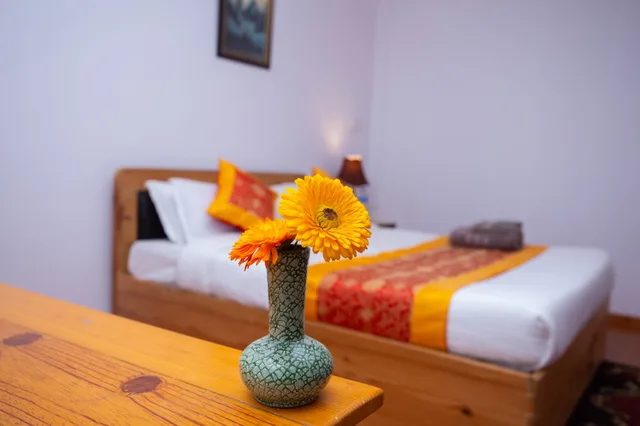 غرفة ديلوكس بسرير مزدوج بغرفتي نوم، The Boudha Inn 8/10