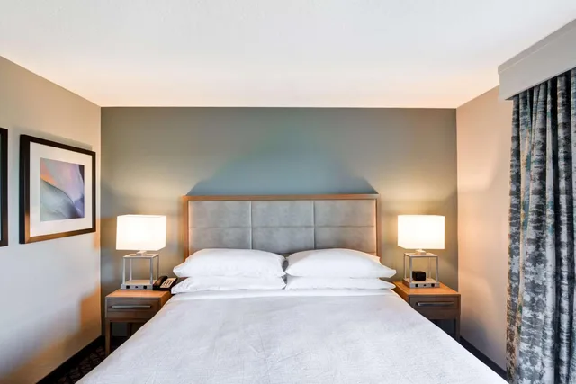 جناح ركني بسرير كينج مع أريكة، Embassy Suites By Hilton Orlando-Downtown 2/3