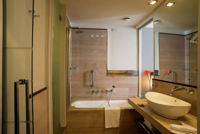 غرفة بسرير كينج، DoubleTree by Hilton Florence Metropole 2/16