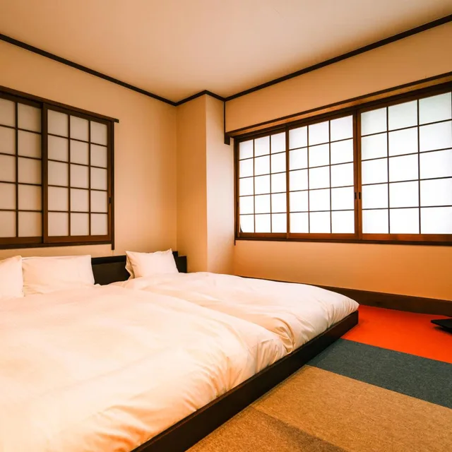 غرفة عائلية بسرير فردي، Hotel Area One Takamatsu 5/6