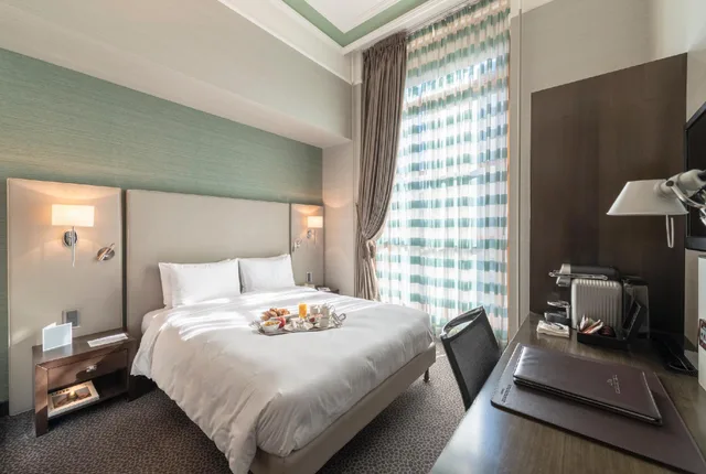 غرفة سوبيريور بسرير كوين، Hotel Metropole Geneve 1/1