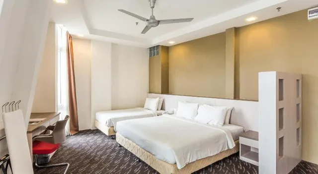 غرفة عائلية بسريرين مزدوجين، Palette KL Sentral Station Formerly Scott Hotel 4/9