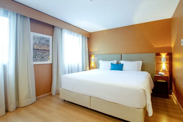 غرفة بزنس بسرير مزدوج، Wyndham Sao Paulo Ibirapuera Convention Plaza Hotel 4/10