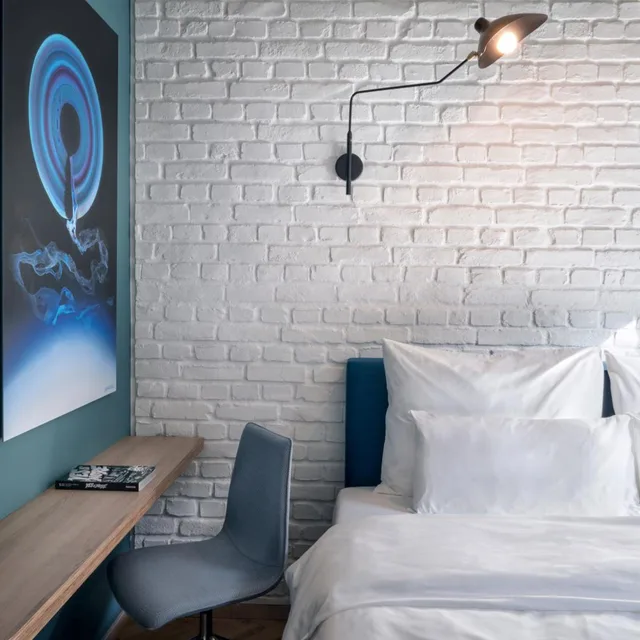 Room, Double Bed, Cathedral View, Urban View، URBAN LOFT Cologne 4/6