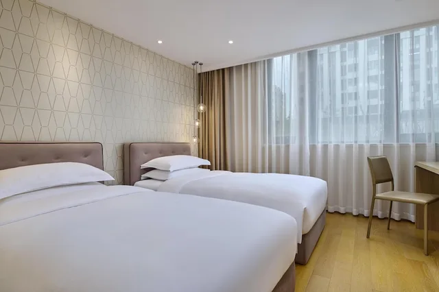 جناح عائلي بسريرين منفصلين، Eature Residences Lingang Shanghai 1/2