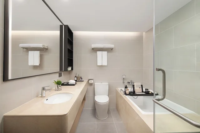 شقة تنفيذية بسرير كينج وسريرين منفصلين وسرير كوين بـ3 غرف نوم، Ascott Guangzhou 3/10