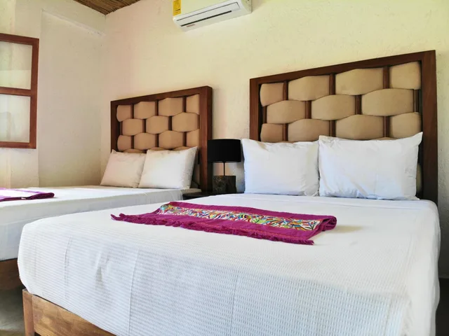 غرفة بسريرين مزدوجين، KINTA KAN COZUMEL 1/5