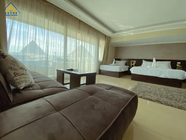 Luxury, Multiple Beds, Balcony، Egypt Pyramids Inn 4/4