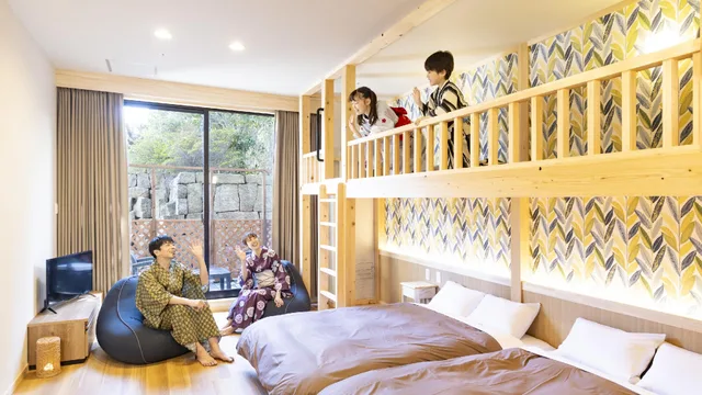 Loft, Superior, Twin Beds, Private Bathroom, Ooedo Onsen Monogatari Premium Seiunkaku 1/1
