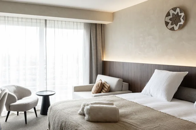 غرفة ديلوكس بسرير كينج، Beach Palace Hotel 3/7