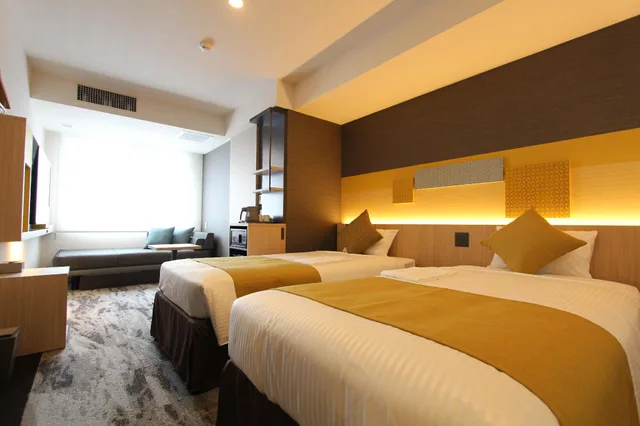 Universal, Twin Beds, Sofa, KOKO HOTEL Tsukiji Ginza 1/1