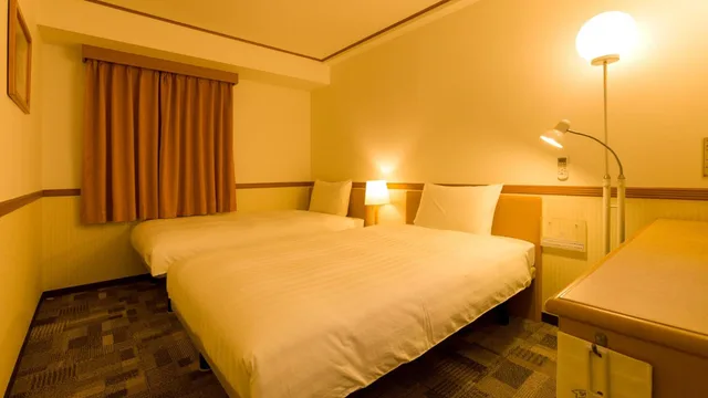 Room, Twin Beds, Toyoko Inn Hiroshima Heiwa-odori 4/7