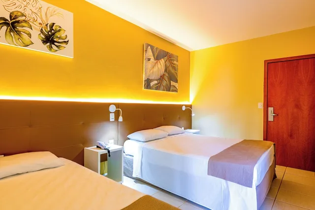 غرفة ديلوكس بسرير مزدوج وسريرين منفصلين، Prive Thermas Hotel 3/10
